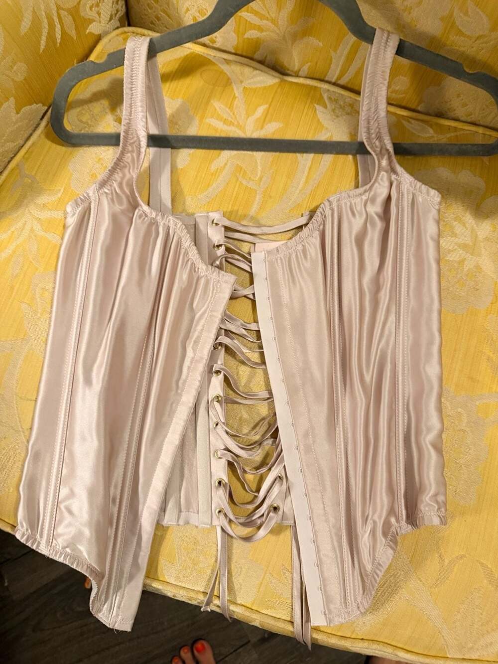 Victoria's Secret Very Sexy Classic Silk Boned Corset Top